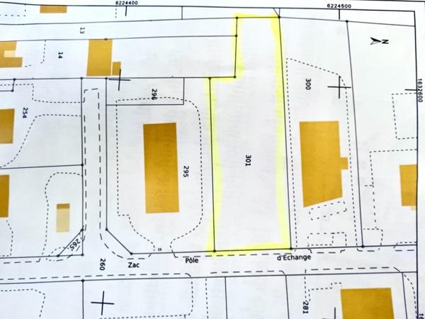 Terrain à vendre 40 000 € Vierzon 3125 m² DPE