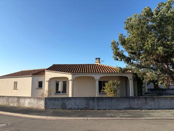 L'AIGUILLON SUR MER (85) QUARTIER RESIDENTIEL VILLA PLAIN PIED GRAND CONFORT AVEC GARAGE SUR 637M² CLOS