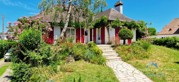 Périgourdine à Bergerac, 10 min du centre-ville, 107 m2 +sous sol complet, vie plain pied, 3 chambres