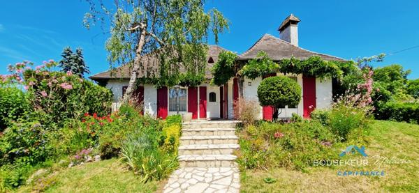 Périgourdine à Bergerac, 10 min du centre-ville, 107 m2 +sous sol complet, vie plain pied, 3 chambres