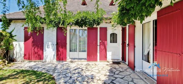Périgourdine à Bergerac, 10 min du centre-ville, 107 m2 +sous sol complet, vie plain pied, 3 chambres
