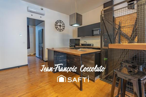 Immeuble avec 3 appartements et 1 local commercial