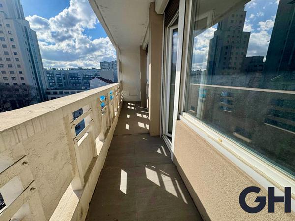 Gratte-Ciel - Villeurbanne 4 pièces 60,83m2 - Balcon
