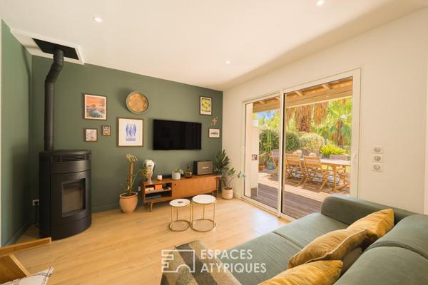 Villa contemporaine dans domaine sécurisé