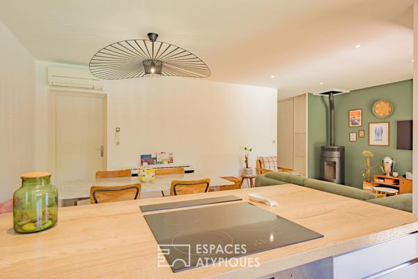 Villa contemporaine dans domaine sécurisé