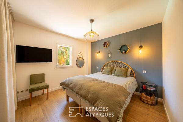 Villa contemporaine dans domaine sécurisé