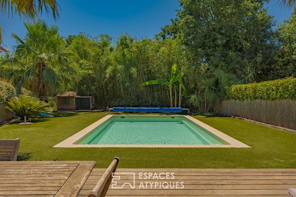 Villa contemporaine dans domaine sécurisé