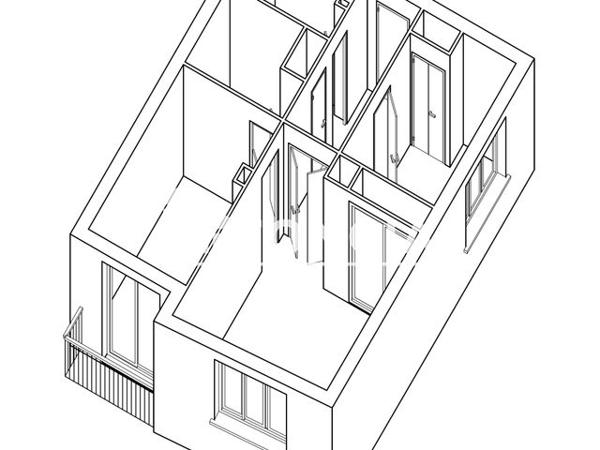 Location Appartement 2 pièces 49.6 m² - 57 RUE BONNABAUD RESIDENCE LE GALLIENI Clermont Ferrand 63000