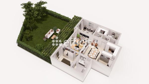 Appartement 3 pièces - 85 m²