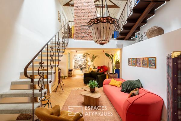 Signature architecturale pour ce loft duplex de centre ville de Rennes
