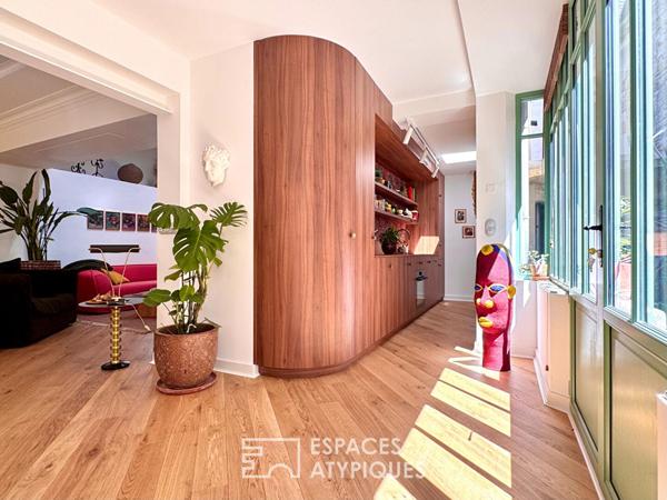 Signature architecturale pour ce loft duplex de centre ville de Rennes