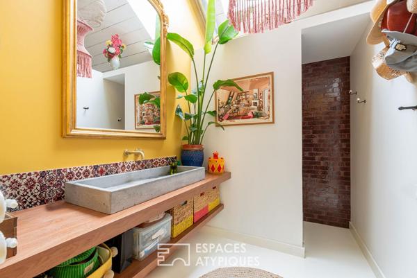 Signature architecturale pour ce loft duplex de centre ville de Rennes