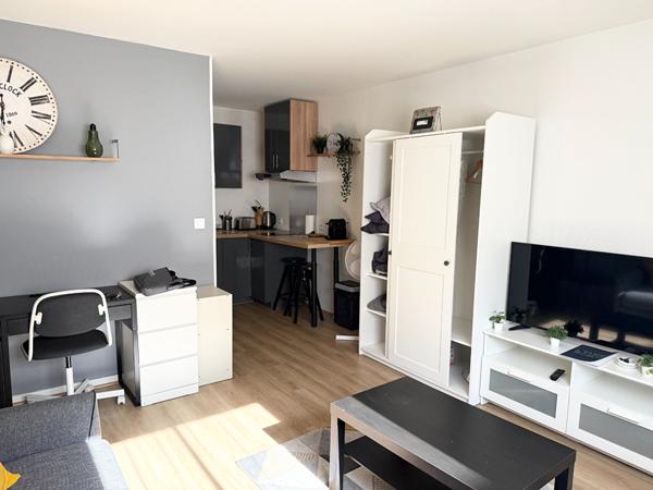 Studio meublé 22.76 m2 - Quartier Navarre