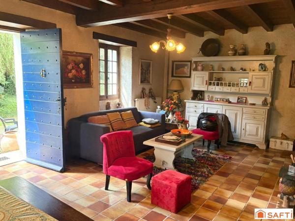 Rare : maison de charme en pleine nature avec 1,6 ha de terrain