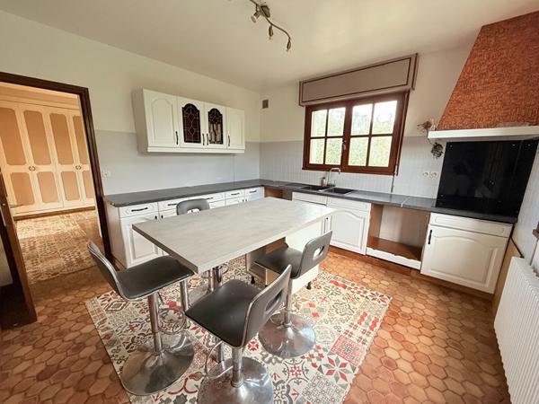 Maison familiale avec grand jardin arboré