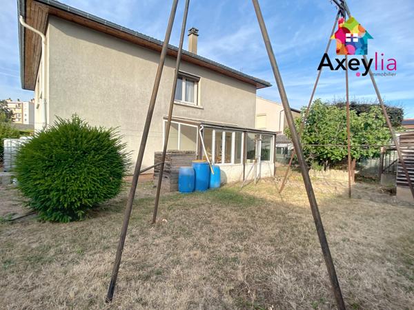 Roanne (42300) A VENDRE - ROANNE - MAISON AVEC 4 CHAMBRES, GARAGE ET TERRAIN