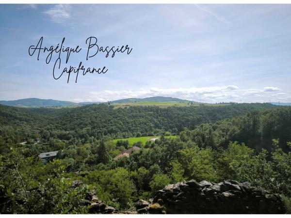 Terrain avec vue – 1 431 m² – Tartaras