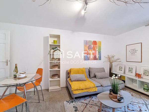 Charmant Studio avec espace chambre et jardin de 64m²