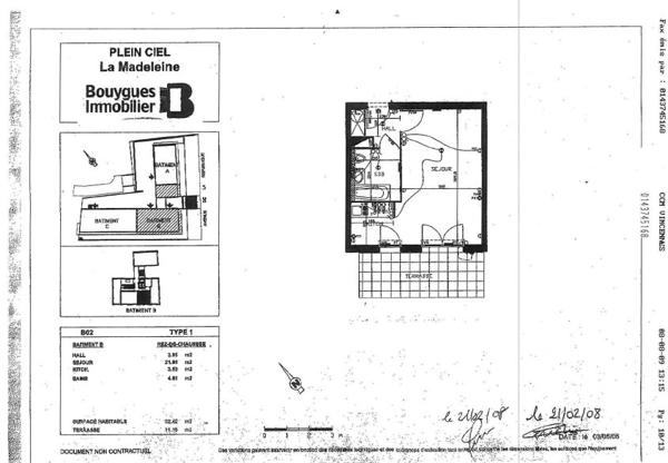 Appartement · Location La Madeleine (59110) 1 pièce · 32m²
