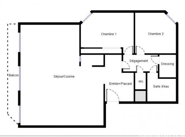 Appartement à vendre 3 pièces 70 m² Longjumeau