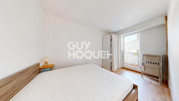 Appartement à vendre de 2 pièces de 36.27 m² - EMPLACEMENT EXCEPTIONNEL – T2 RÉNOVÉ – DERNIER ÉTAGE – 2 BALCONS