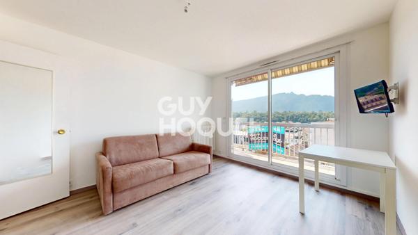 Appartement à vendre de 2 pièces de 36.27 m² - EMPLACEMENT EXCEPTIONNEL – T2 RÉNOVÉ – DERNIER ÉTAGE – 2 BALCONS