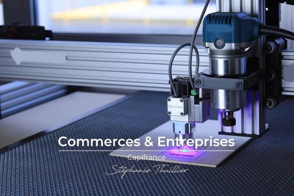 Parts sociales Entreprise découpe industrielle laser, Impression textile à céder à GEMENOS (13)