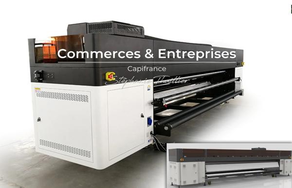 Parts sociales Entreprise découpe industrielle laser, Impression textile à céder à GEMENOS (13)
