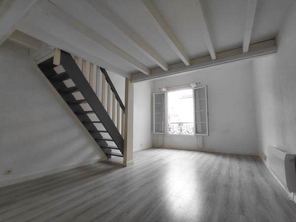 Bordeaux Quais Chartrons - T3 duplex sur l'arrière.