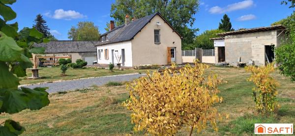 Maison de campagne 5ch dependance 1.4 hectare