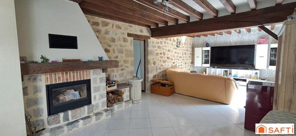Maison de campagne 5ch dependance 1.4 hectare