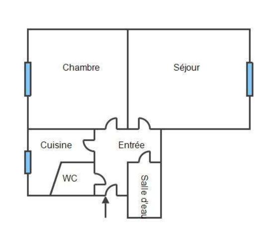 Appartement à vendre 2 pièces 31 m² Clichy