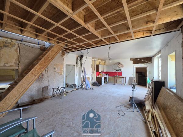 Appartement trois pièces sur deux niveaux