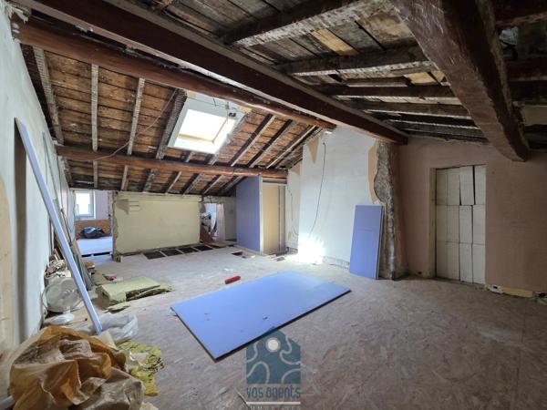 Appartement trois pièces sur deux niveaux