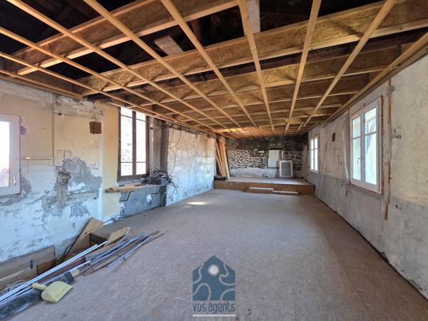 Appartement trois pièces sur deux niveaux