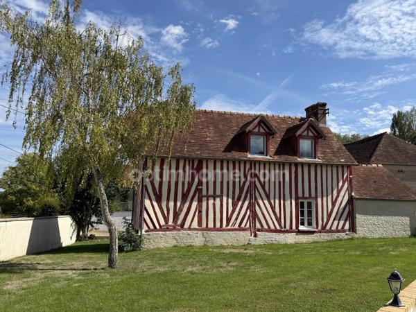 Belle propriété normande de caractère avec parc arboré de plus 3 500 m² et majestueuse bâtisse en pierre de Caen - Idéal projet gîtes, chambres d'hôtes ou vaste demeure familiale