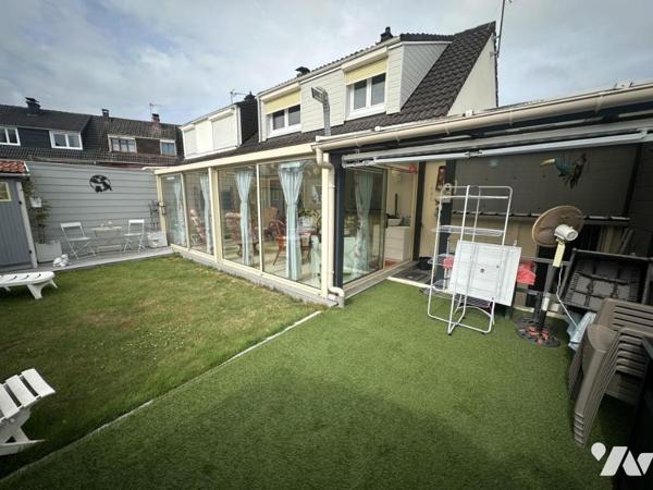 AILLY SUR SOMME PAVILLON DE TYPE 4 avec garage et jardin 