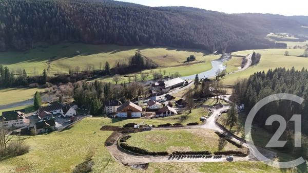 Terrain à vendre  1440 m 2   MONTPERREUX  - 25