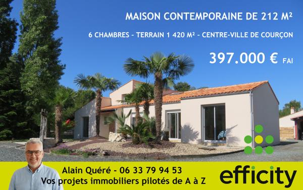 Maison
         7 pièces
        - 212 m² 397 000 € *