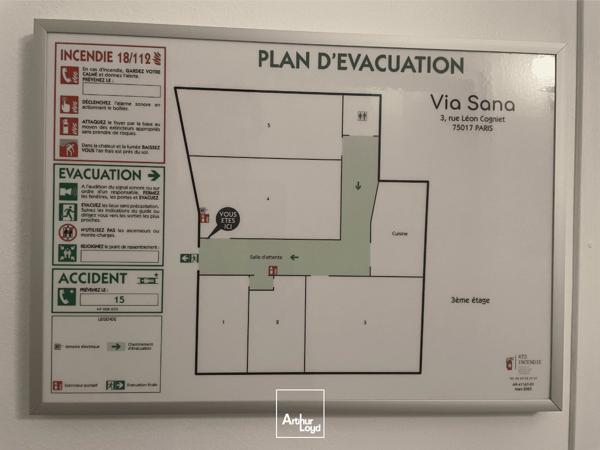 Bureaux à l'investissement Paris 17