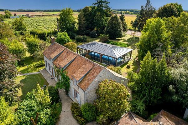 PROPRIETE À VENDRE AU SUD DE FONTAINEBLEAU A 1H15 DE PARIS