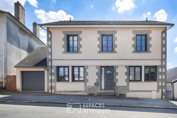 Maison de charme au caractère affirmé, l’indépendance doublée d’intimité