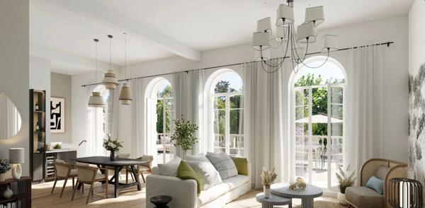 appartement à vendre 5 pièces ARCACHON (33) 132m², terrasse 90.7 m²