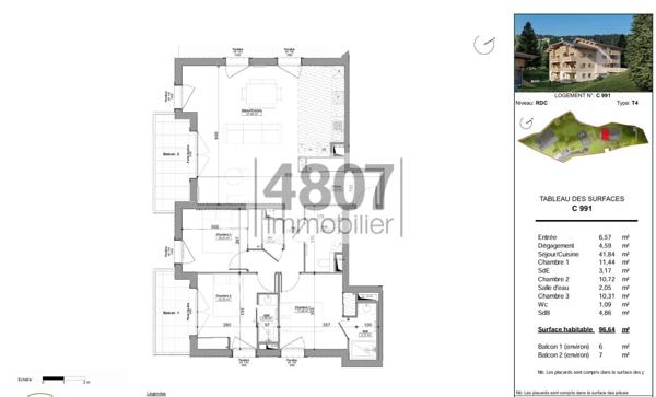 Appartement à vendre à Praz-sur-Arly (74120)