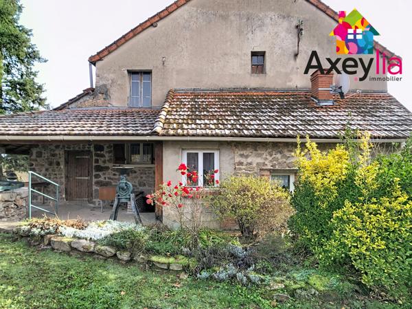 Vichy (03200) A VENDRE - 35 MIN DE VICHY - MAISON EN PIERRE 3 CHAMBRES AVEC GRANGE