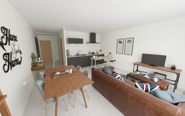 Appartement à vendre    2 pièces •  Venette