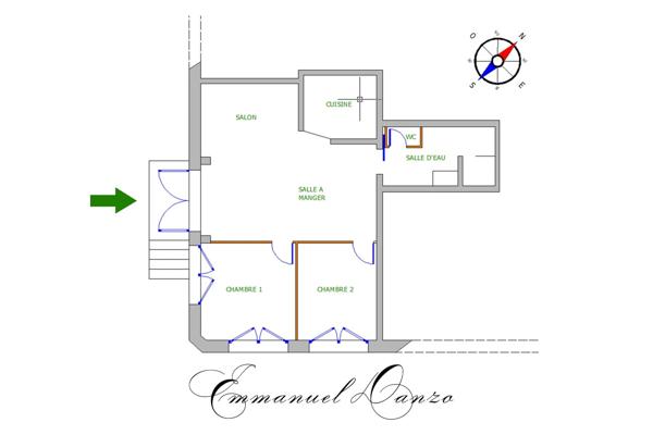Appartement à vendre 3 pièces CHAMPIGNEULLES (54)
