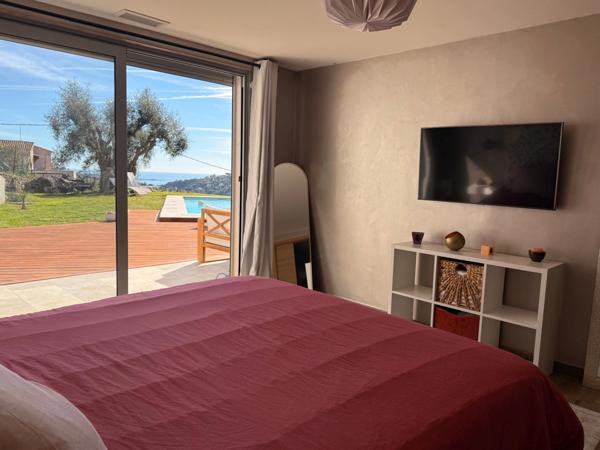 Vallauris - Villa contemporaine neuve avec vue mer