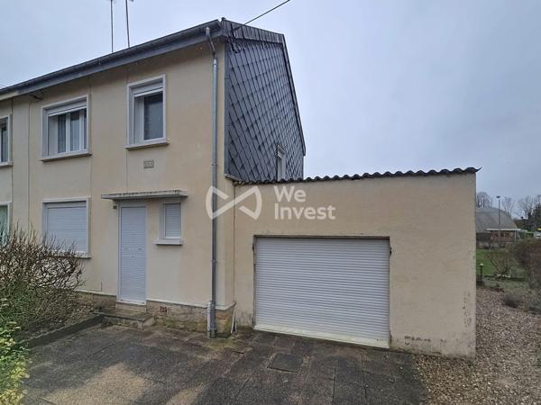 Maison mitoyenne 1 coté 78m²