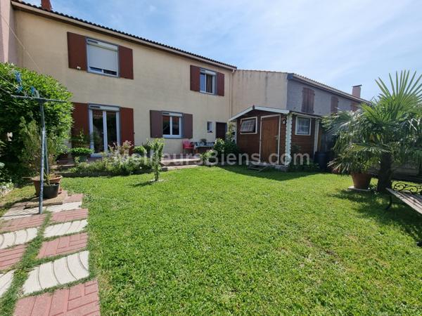 Maison T6 de 115m2 avec jardin en 2 faces.